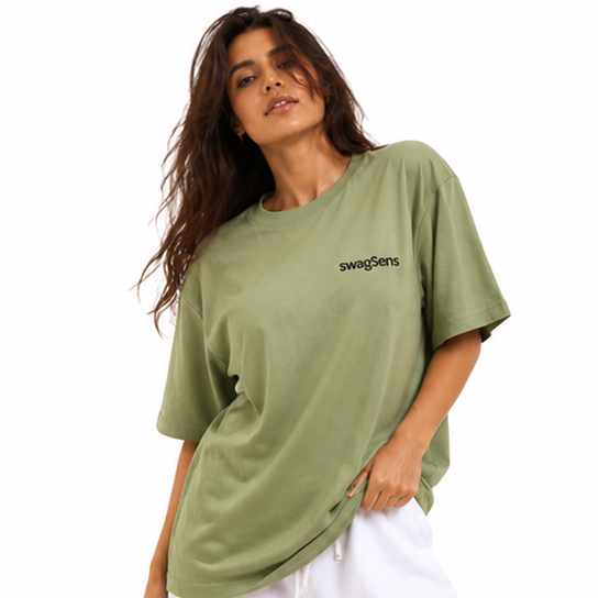 Women's "Elite" Oversized T-Shirt | 240 GSM Heavyweight Streetwear