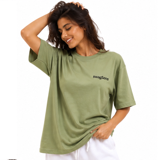 Women's "Elite" Oversized T-Shirt | 240 GSM Heavyweight Streetwear