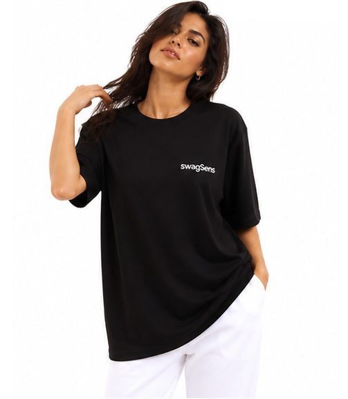 Women’s Premium Streetwear Tee – 220 GSM Heavyweight Oversized Fit