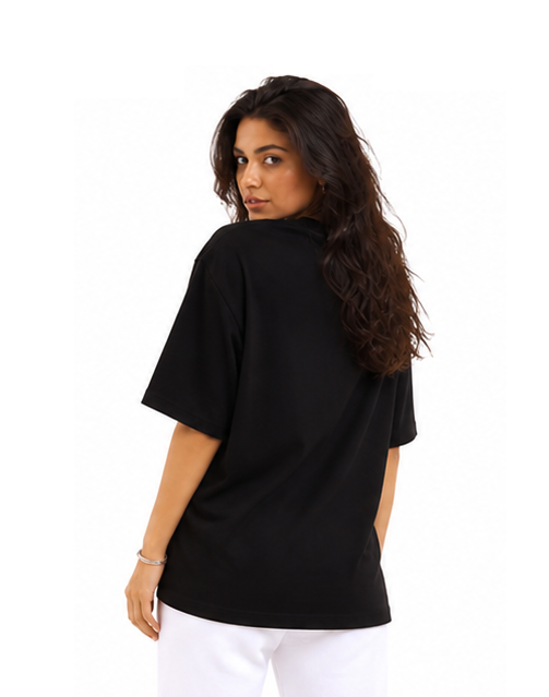 Women’s Premium Streetwear Tee – 220 GSM Heavyweight Oversized Fit