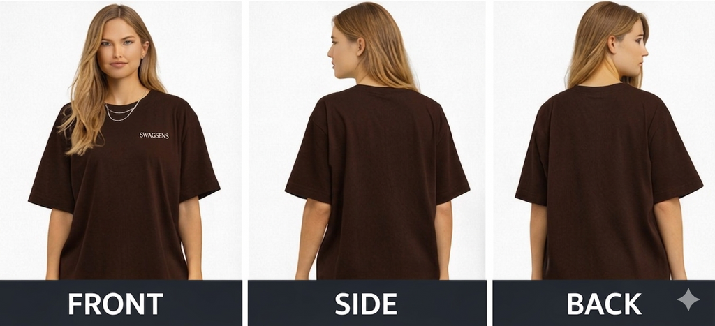 Women's "Elite" Oversized T-Shirt | 240 GSM Heavyweight Streetwear