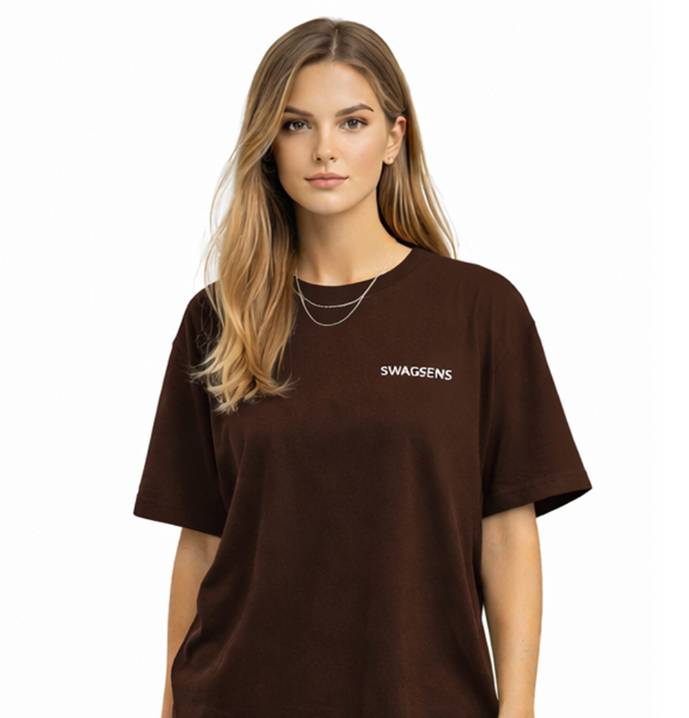 Women’s Premium Streetwear Tee – 220 GSM Heavyweight Oversized Fit
