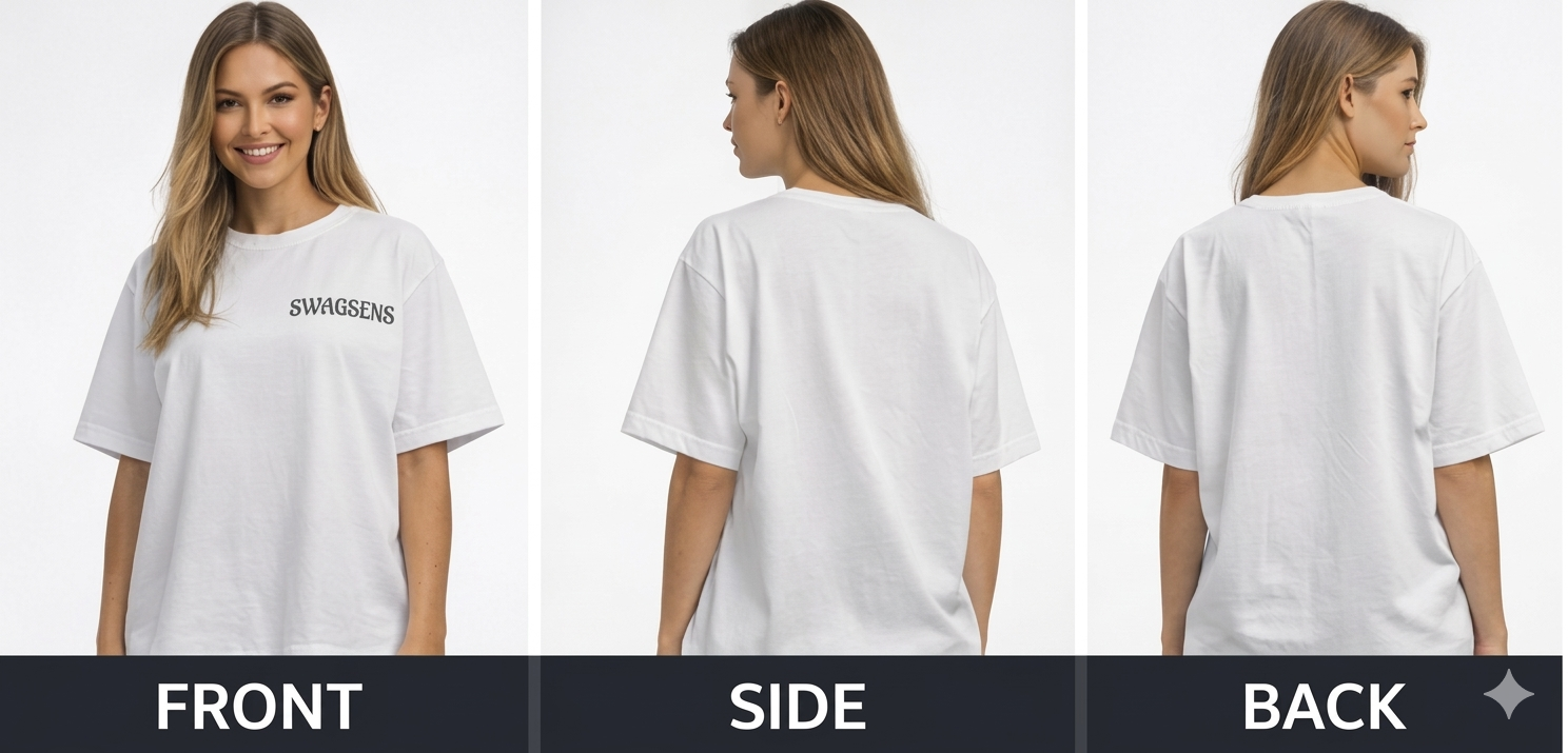Women's "Elite" Oversized T-Shirt | 240 GSM Heavyweight Streetwear