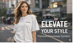 Women's "Elite" Oversized T-Shirt | 240 GSM Heavyweight Streetwear