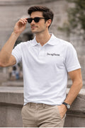 Men’s Premium Polo T-Shirt 220 GSM Cotton – Regular Fit | Stylish Collar T-Shirt for Men