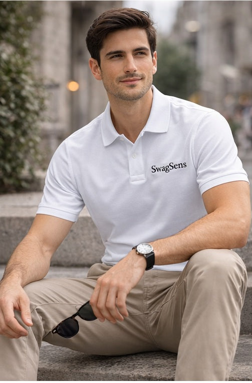 Men’s Premium Polo T-Shirt 220 GSM Cotton – Regular Fit | Stylish Collar T-Shirt for Men