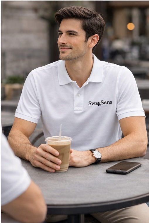Men’s Premium Polo T-Shirt 220 GSM Cotton – Regular Fit | Stylish Collar T-Shirt for Men