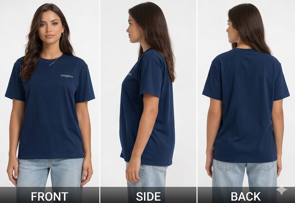 Premium Regular Streetwear T-Shirt 180 GSM – 100% Cotton