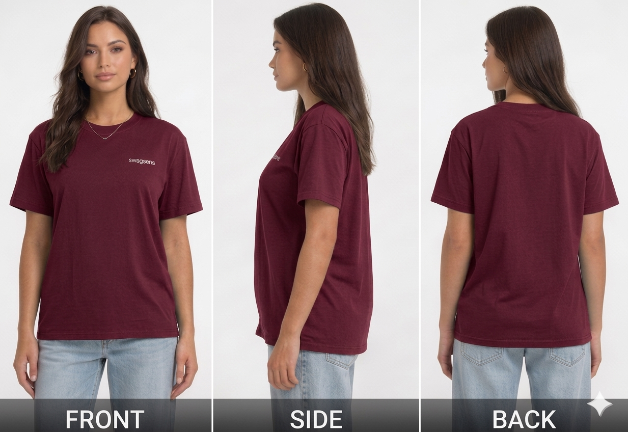 Premium Regular Streetwear T-Shirt 180 GSM – 100% Cotton