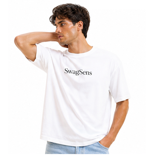 Men’s Oversized T-Shirt 240 GSM Heavyweight Cotton – Premium Streetwear Loose Fit Tee