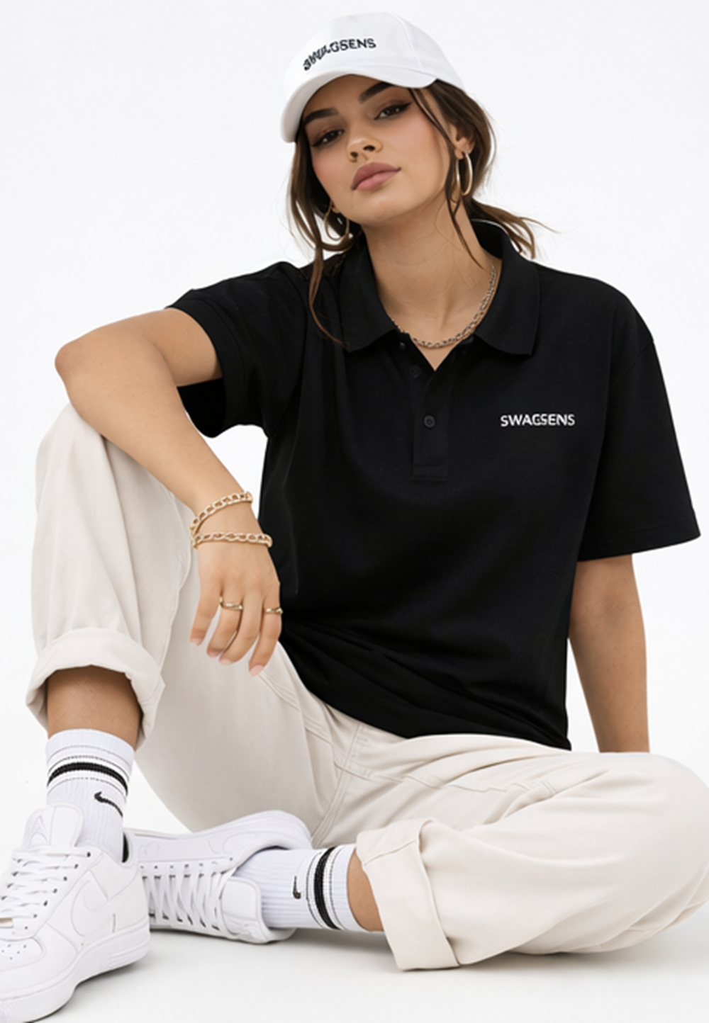 Signature Women's Polo T-Shirt – 220 GSM Heavyweight Premium Cotton