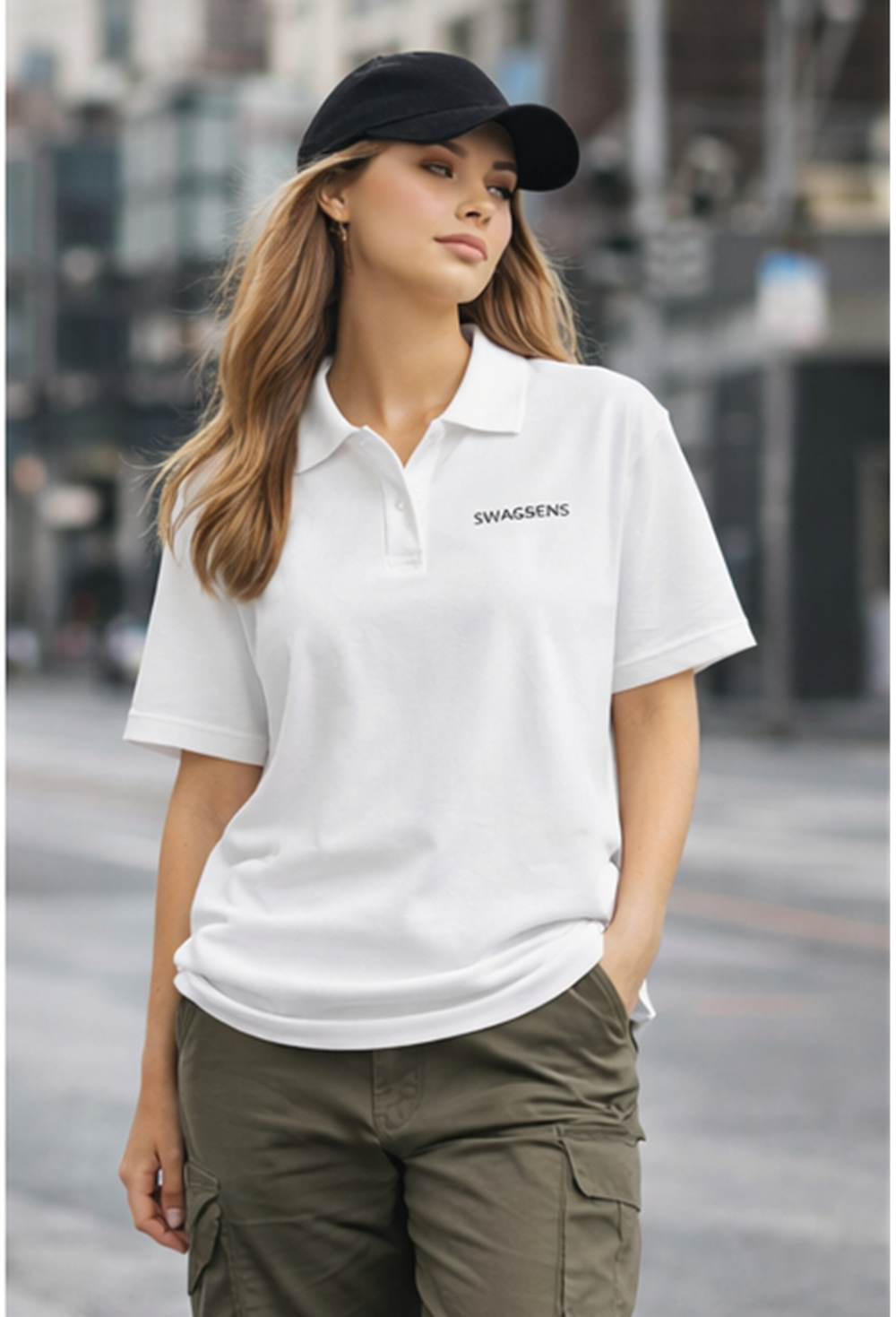 Signature Women's Polo T-Shirt – 220 GSM Heavyweight Premium Cotton